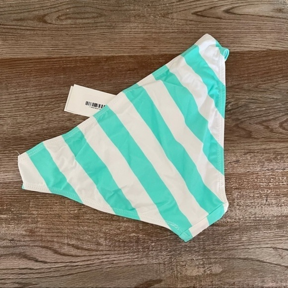 NWT Never Want 2 Leave Island Stripe Bikini Bottom - Picture 5 of 7